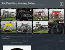 Tablet Screenshot of boardtrackreplicas.com